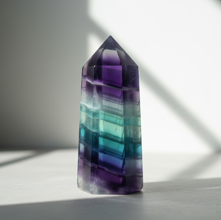 Fluorite crystal