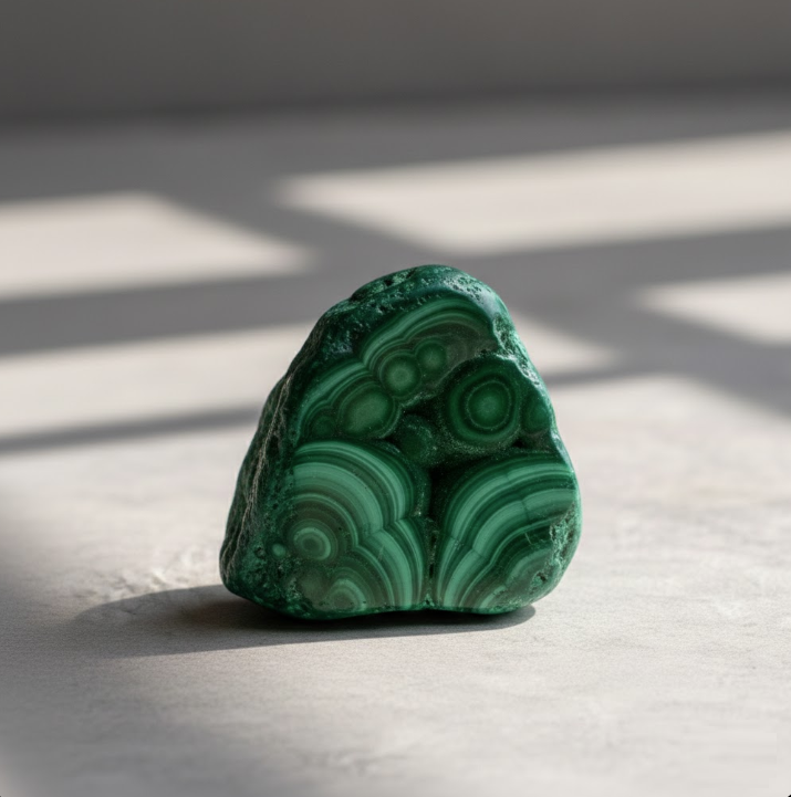 Malachite stone