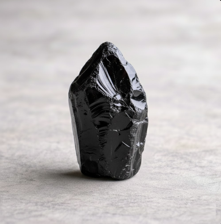 Obsidian stone
